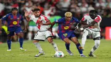برشلونة ضد رايو فايكانو في الدوري الإسباني.. الموعد والقنوات الناقلة | رياضة